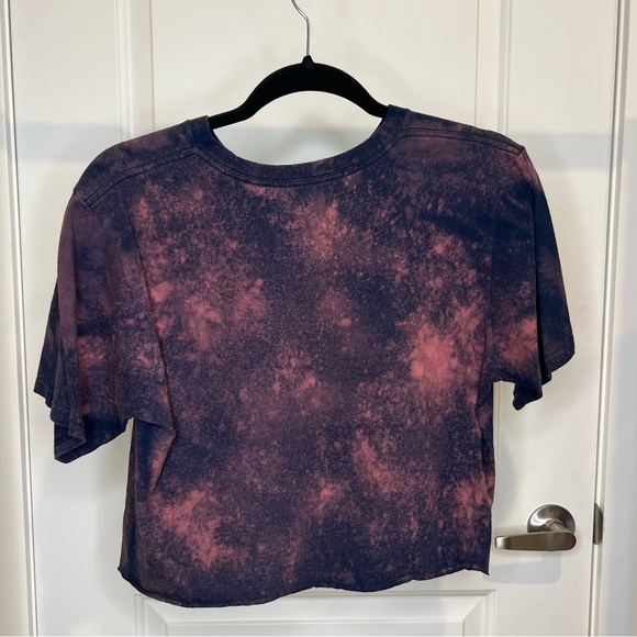 Hand-dyed Adidas Crop-top size medium - Picture 2 of 3
